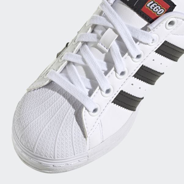 Adidas X Lego Superstar Blanche