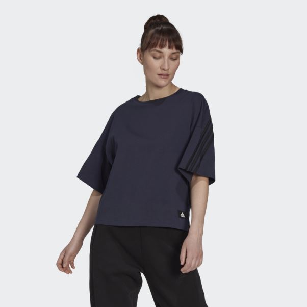 Encre Adidas Sportswear Future Icons 3-stripes T-shirt Mode