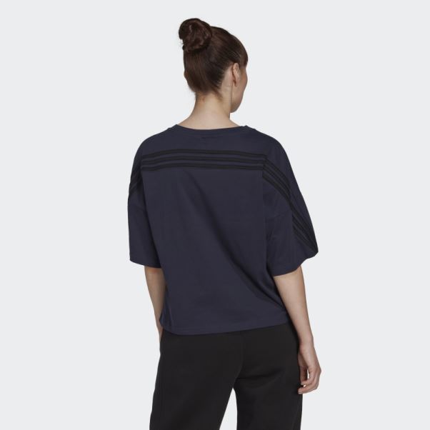 Encre Adidas Sportswear Future Icons 3-stripes T-shirt Mode