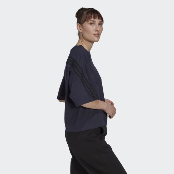 Encre Adidas Sportswear Future Icons 3-stripes T-shirt Mode