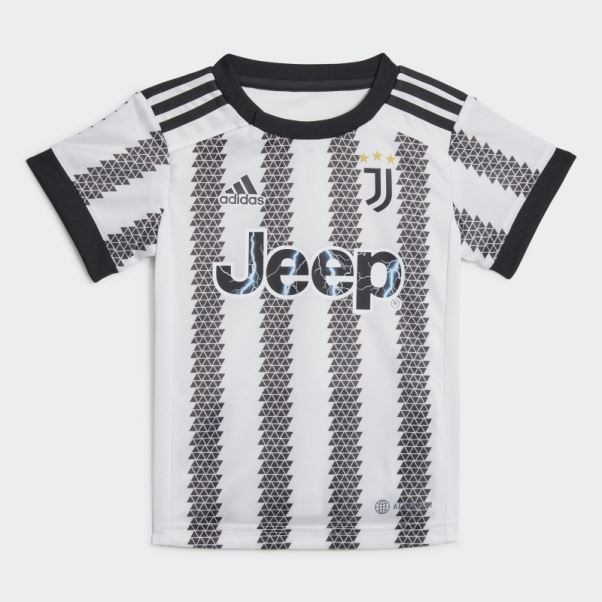 Tenue Bébé Adidas Domicile Juventus 22/23 Blanc