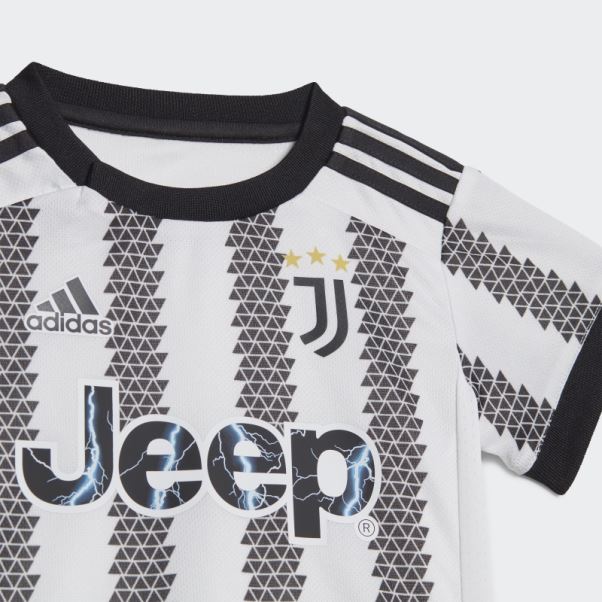Tenue Bébé Adidas Domicile Juventus 22/23 Blanc
