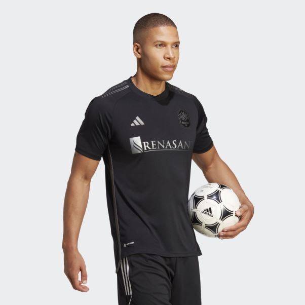 Maillot Adidas Nashville Sc 23/24 Extérieur Mode Noir