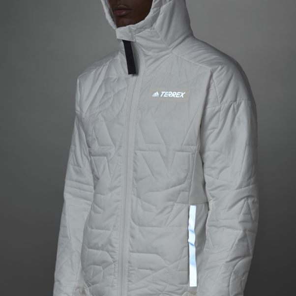 Veste Matelassée à Capuche Adidas Terrex Myshelter Primaloft Non Teinte