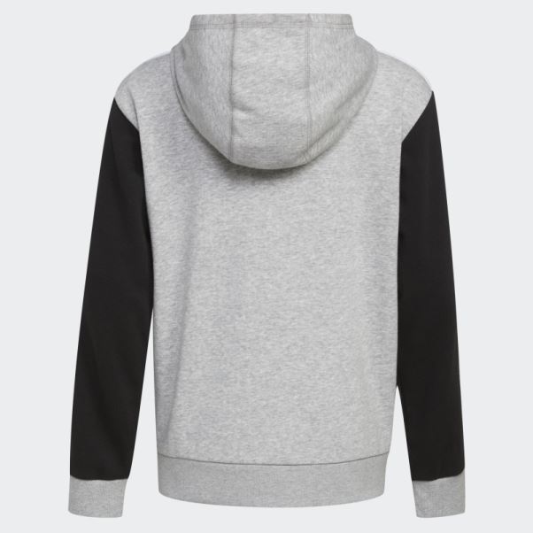 Adidas Clrblk Hood Ft Jkt Gris Moyen