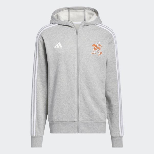 Hurricanes Sweat à Capuche Zippé Gris Adidas