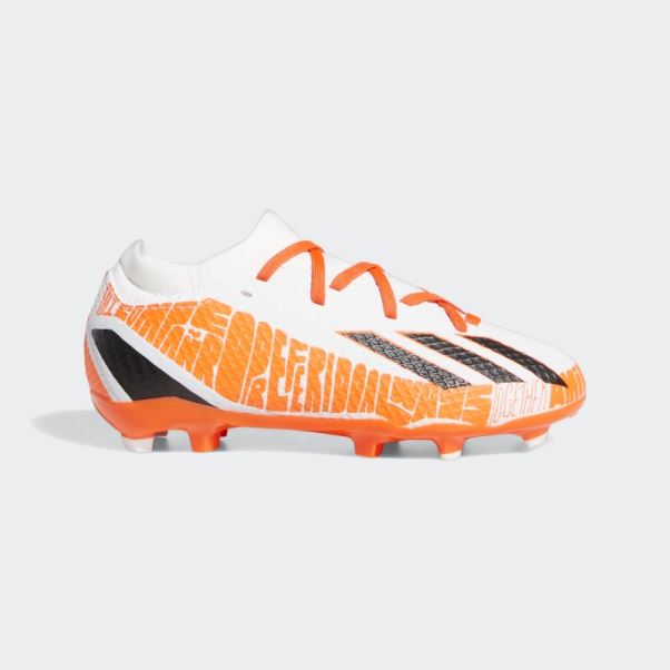 Adidas X Speedportal Messi.3 Crampons Sol Ferme Blanc