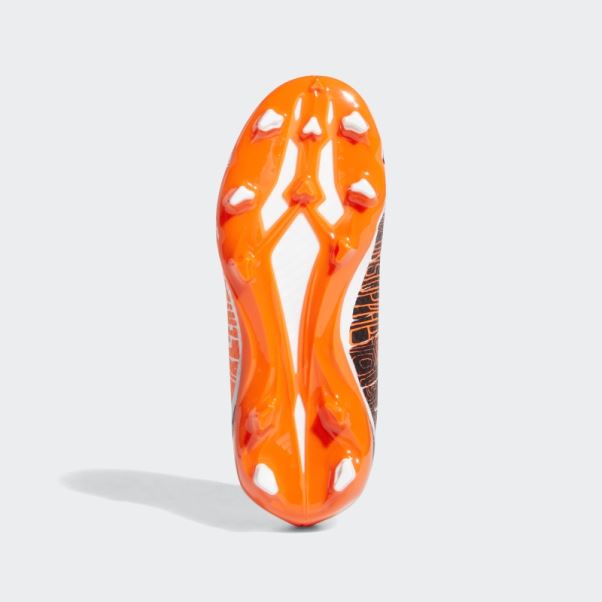 Adidas X Speedportal Messi.3 Crampons Sol Ferme Blanc