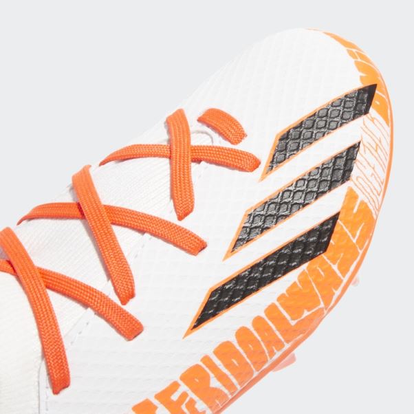 Adidas X Speedportal Messi.3 Crampons Sol Ferme Blanc