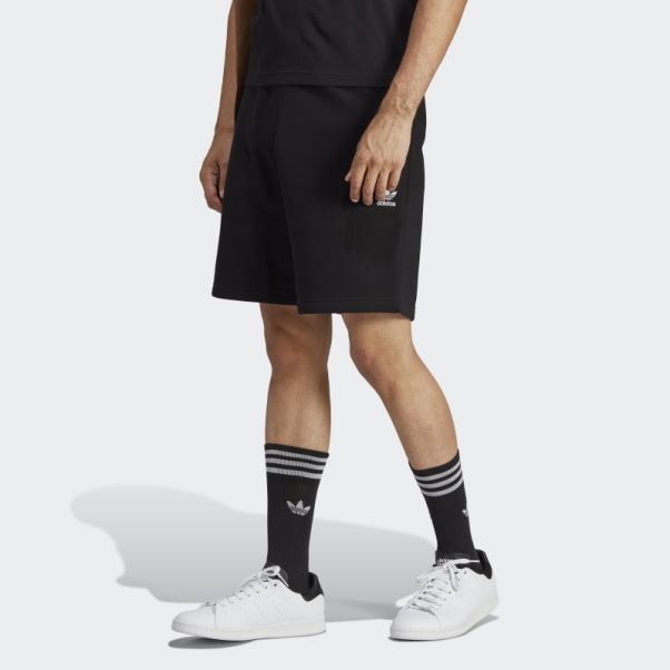 Short Trefoil Essentials Adidas Noir