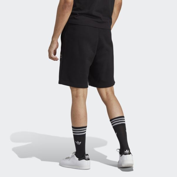 Short Trefoil Essentials Adidas Noir
