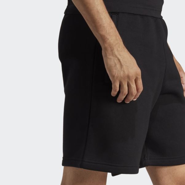 Short Trefoil Essentials Adidas Noir