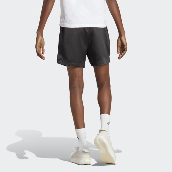 Short Adidas Satin Noir
