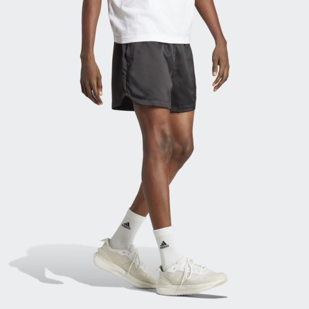 Short Adidas Satin Noir