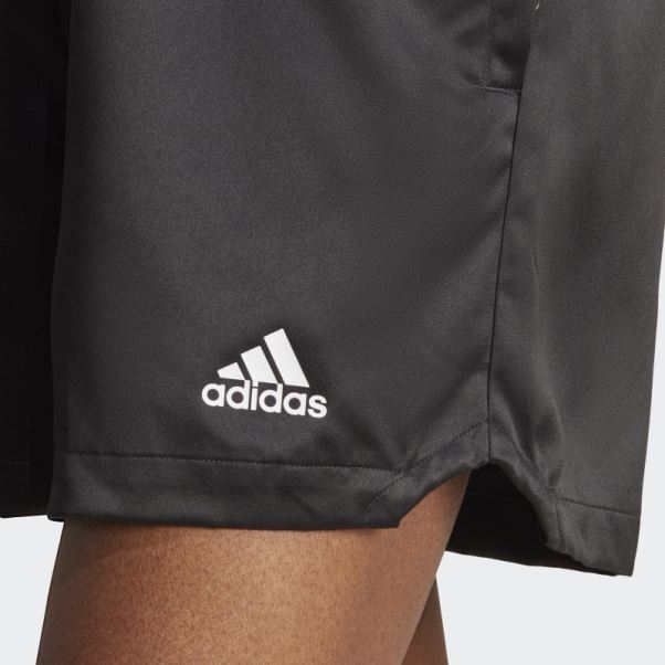 Short Adidas Satin Noir