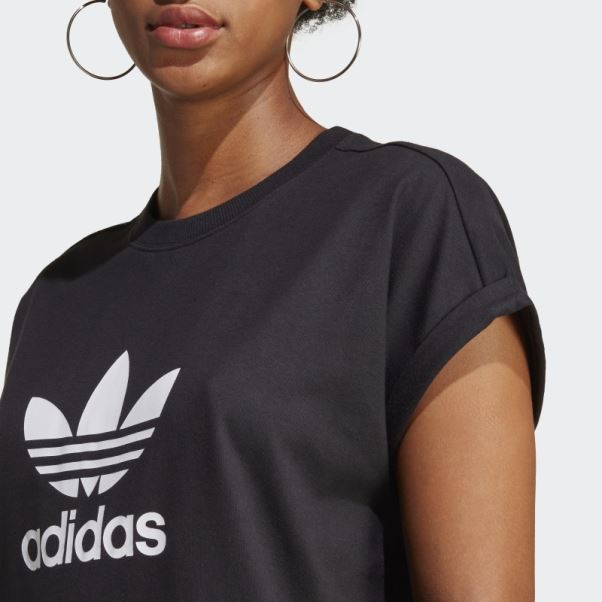 Adicolor Classics Robe Trèfle Trèfle Adidas Noir