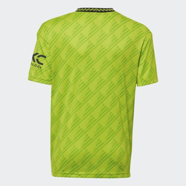 Adidas Manchester United 22/23 Troisième Maillot Slime élégant