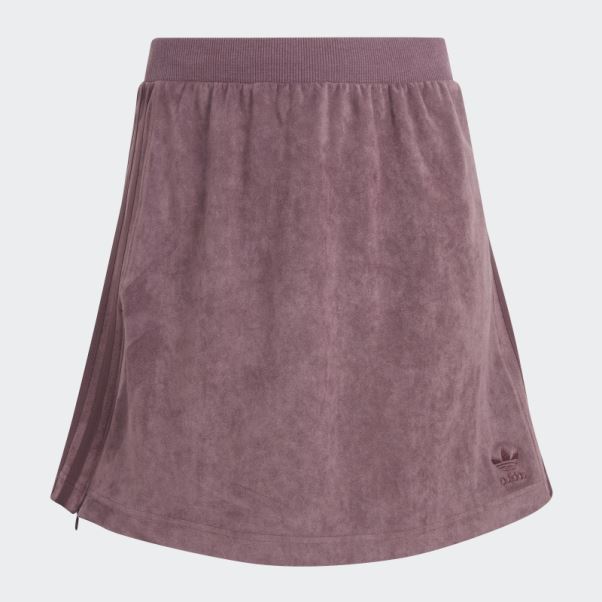 Jupe En Daim Adicolor Classics Bordeaux Adidas