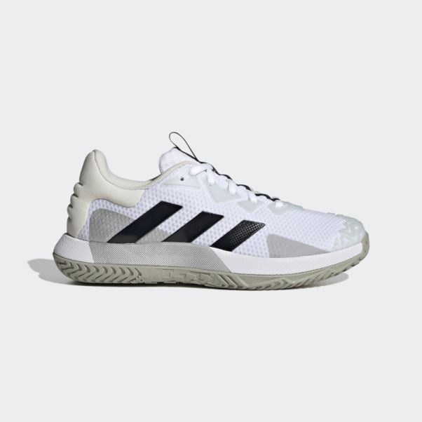 Chaussure De Tennis Solematch Control Blanc Adidas