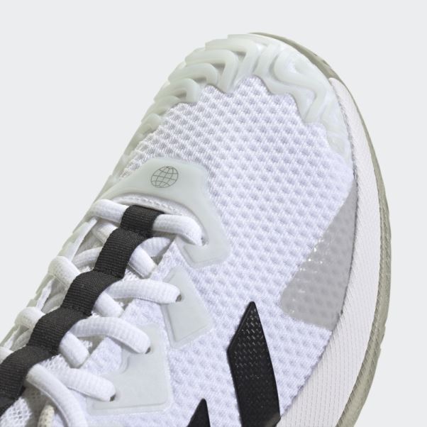 Chaussure De Tennis Solematch Control Blanc Adidas