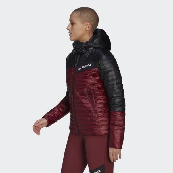 Doudoune à Capuche Toute L'année Techrock Rouge Adidas