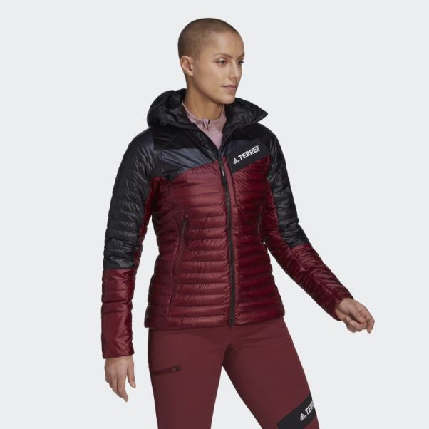 Doudoune à Capuche Toute L'année Techrock Rouge Adidas