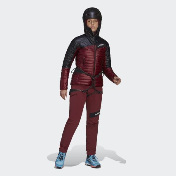 Doudoune à Capuche Toute L'année Techrock Rouge Adidas