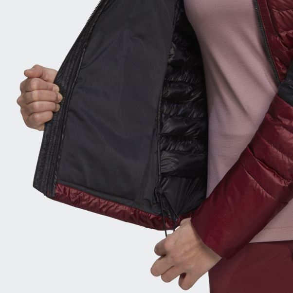 Doudoune à Capuche Toute L'année Techrock Rouge Adidas