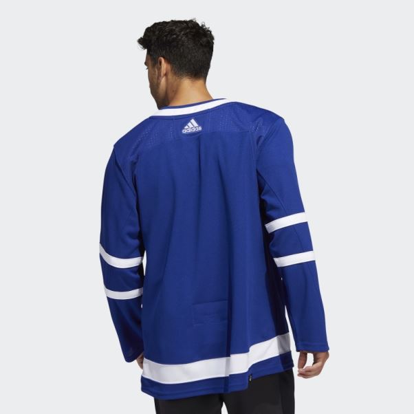 Adidas Royal 08 Ccm-sld Maillot Domicile Authentique Des Maple Leafs