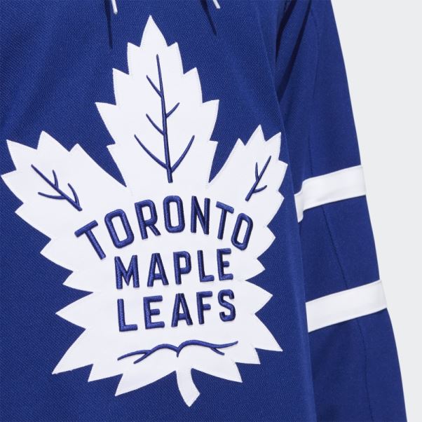 Adidas Royal 08 Ccm-sld Maillot Domicile Authentique Des Maple Leafs