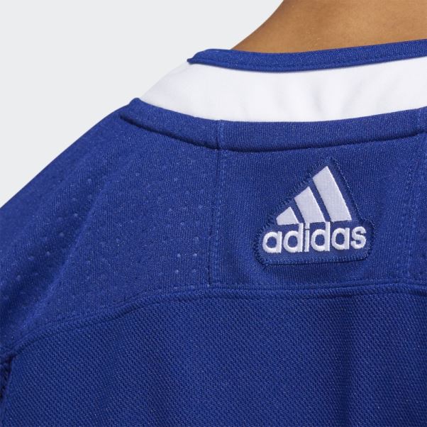 Adidas Royal 08 Ccm-sld Maillot Domicile Authentique Des Maple Leafs