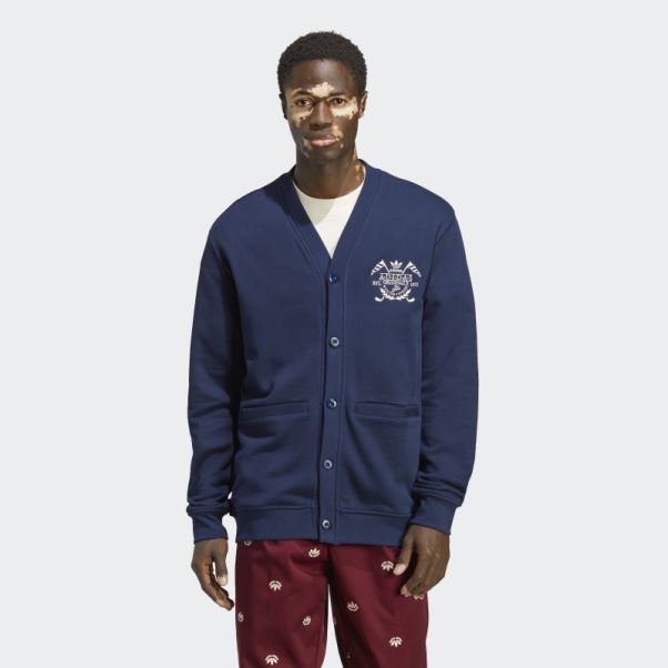 Adidas Cardigan Archive Graphique Nuit Indigo