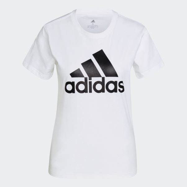 T-shirt Logo Adidas Essentials Noir