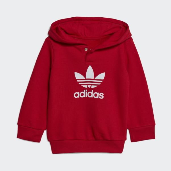 Adidas Adicolor Sweat à Capuche écarlate