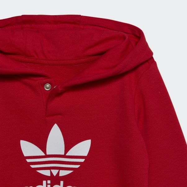Adidas Adicolor Sweat à Capuche écarlate