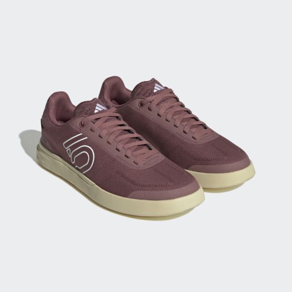 Adidas Five Ten Sleuth Dlx Chaussures De Vélo De Montagne En Toile Bordeaux