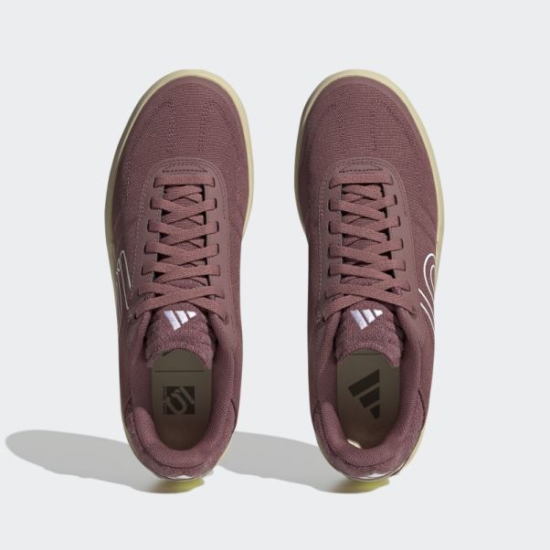 Chaussures De Vélo De Montagne En Toile Adidas Five Ten Sleuth Dlx Bordeaux