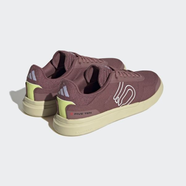 Chaussures De Vélo De Montagne En Toile Adidas Five Ten Sleuth Dlx Bordeaux