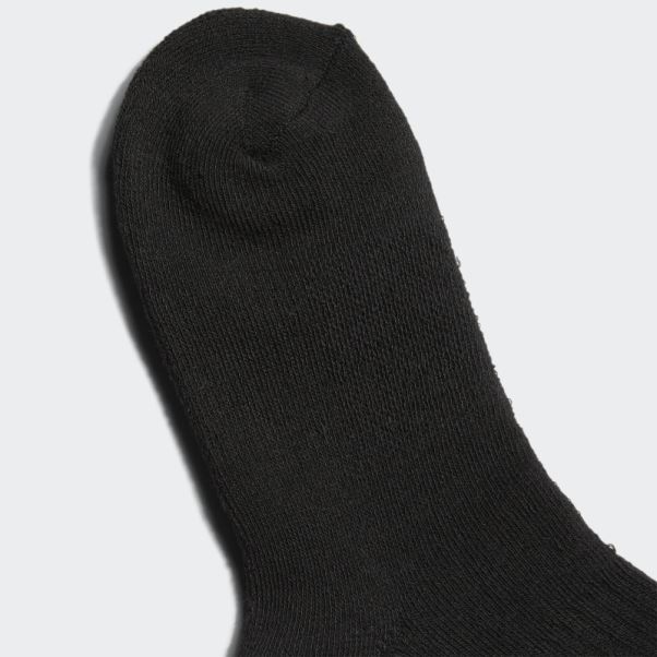 Chaussettes Blanches Adidas Trèfle Crew 6 Paires