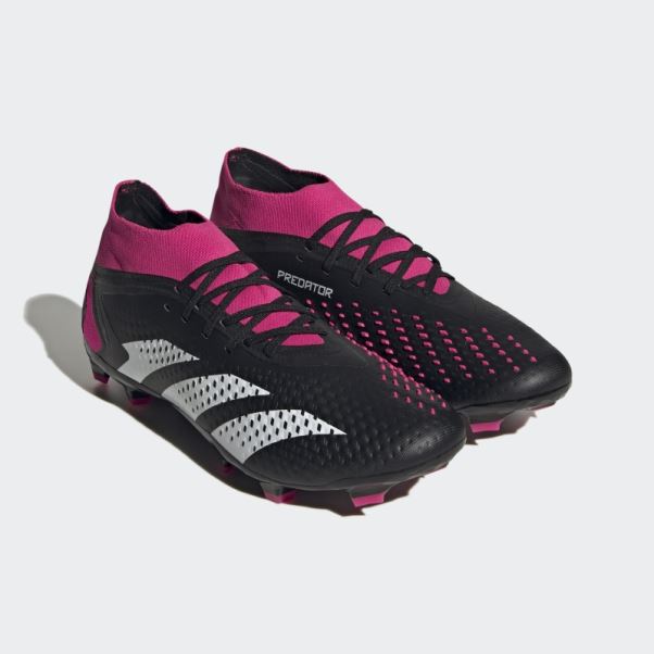 Adidas Predator Precision.2 Chaussures De Sol Ferme Roses