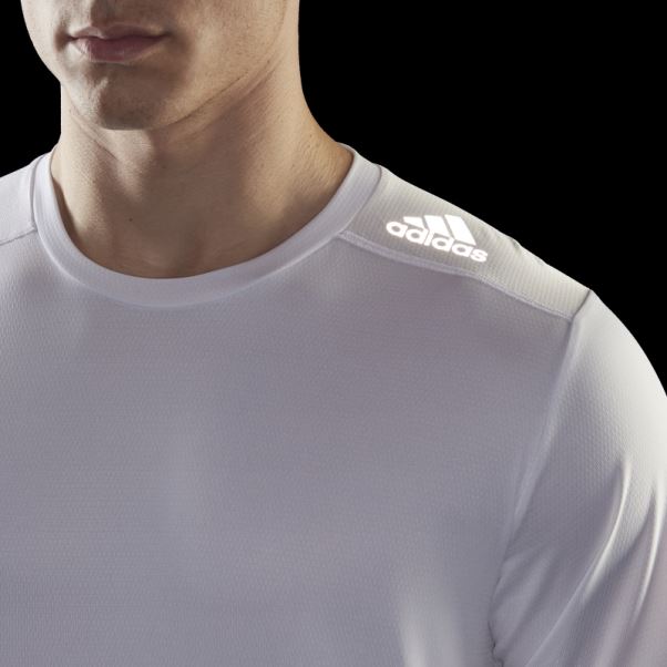 Conçu 4 T-shirt De Course Adidas Blanc