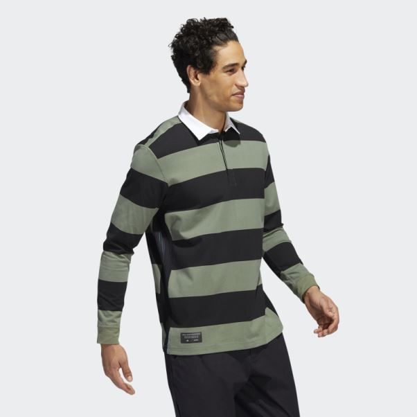 Polo Adidas Adicross Manches Longues Noir
