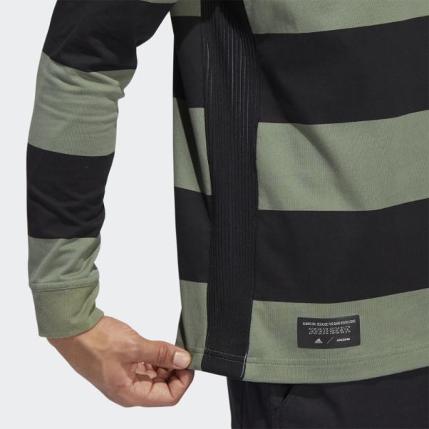 Polo Adidas Adicross Manches Longues Noir