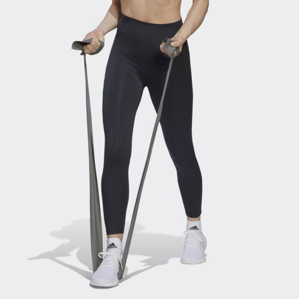 Optime Training 7/8 Leggings Carbone Adidas