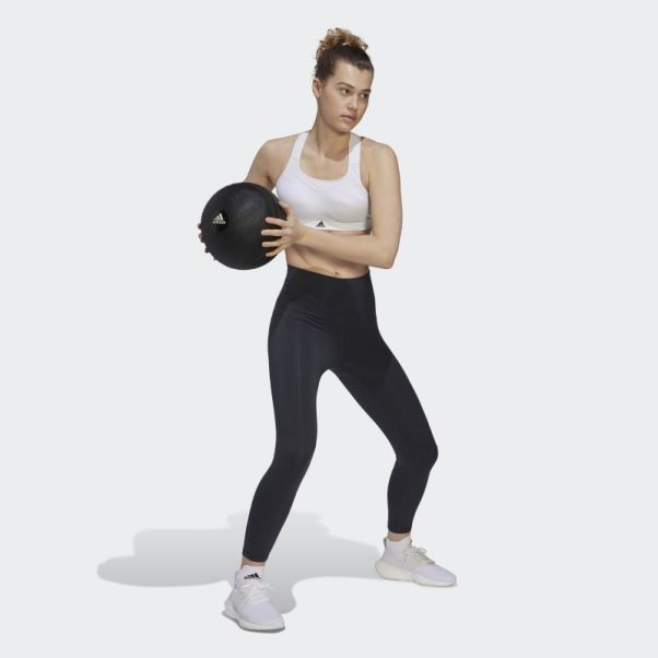 Optime Training 7/8 Leggings Carbone Adidas