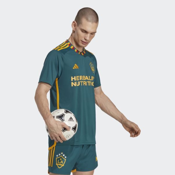 Mode Adidas Maillot Extérieur La Galaxy 23/24 Colleg Or