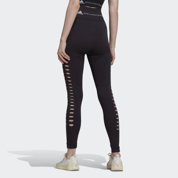 Adidas By Stella Mccartney Collants De Yoga Truepurpose Noir Chaud