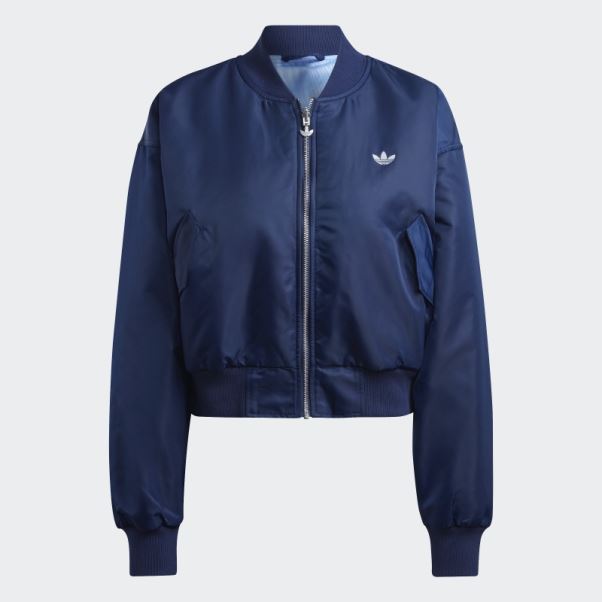 Originals Blouson Aviateur Court Réversible Adidas Night Indigo