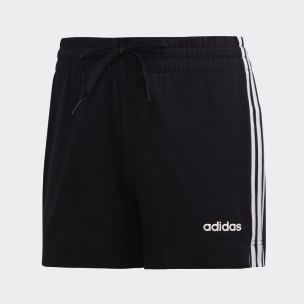 Short Adidas Essentials 3 Bandes Mode Noir