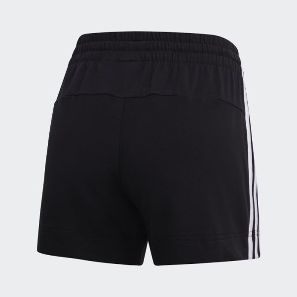 Short Adidas Essentials 3 Bandes Mode Noir